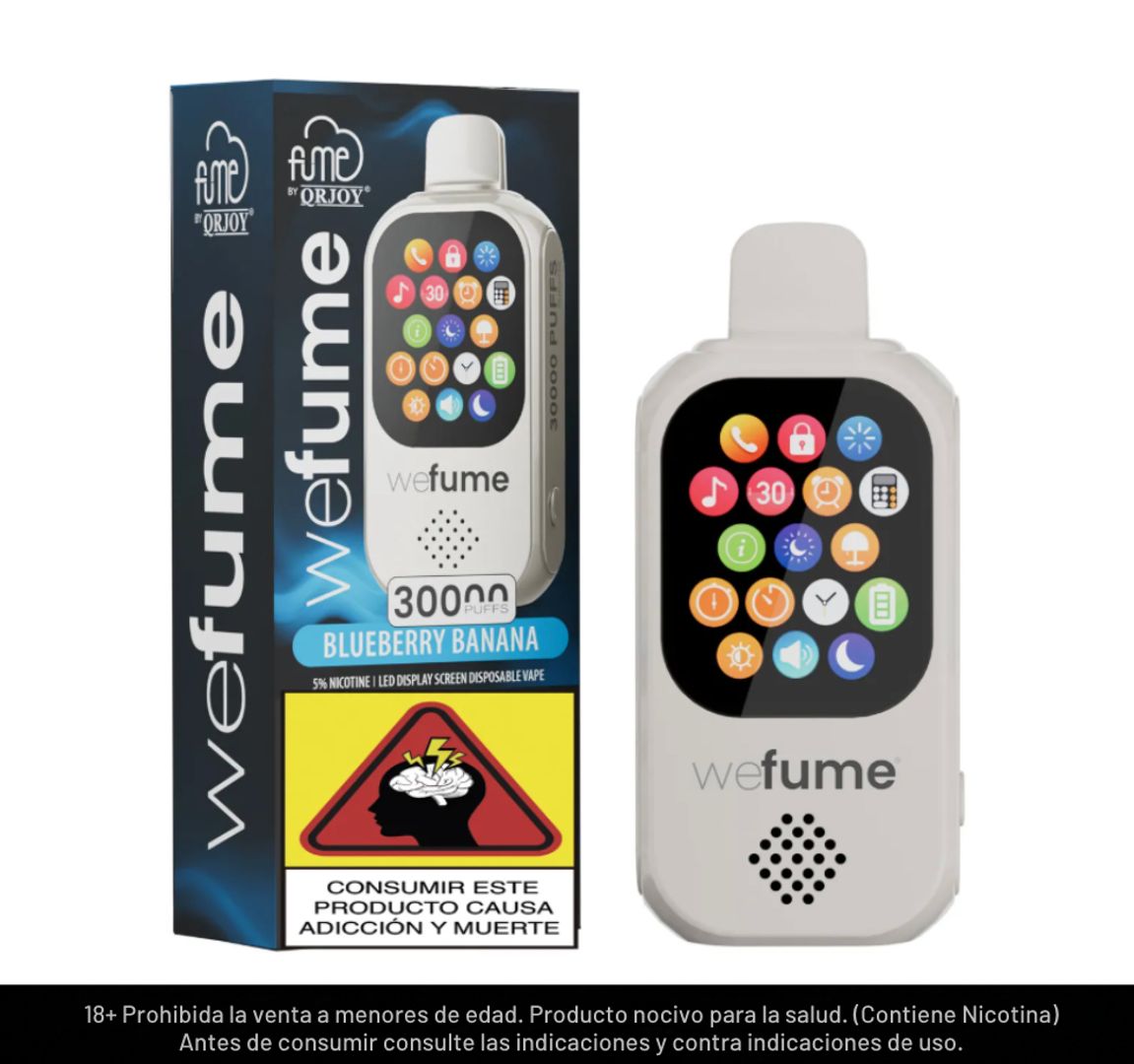 Wefume Blueberry Banana 30.000 Puffs