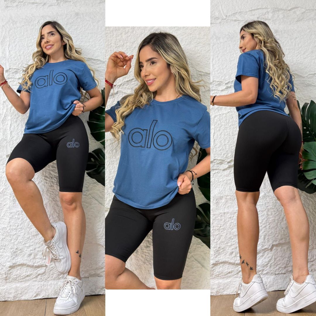 CONJUNTO ALO BIKERS 