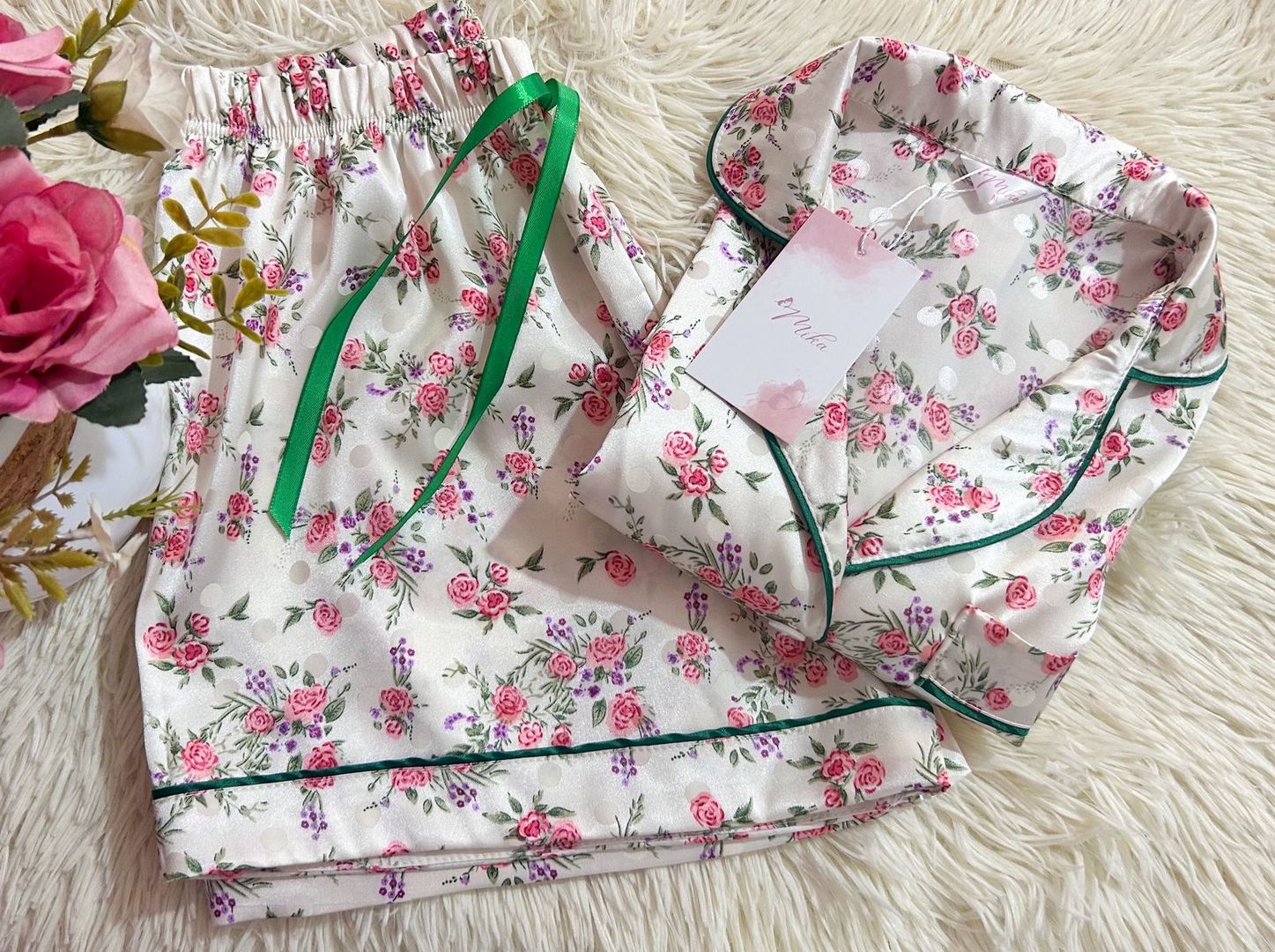 Set Floral / Seda 