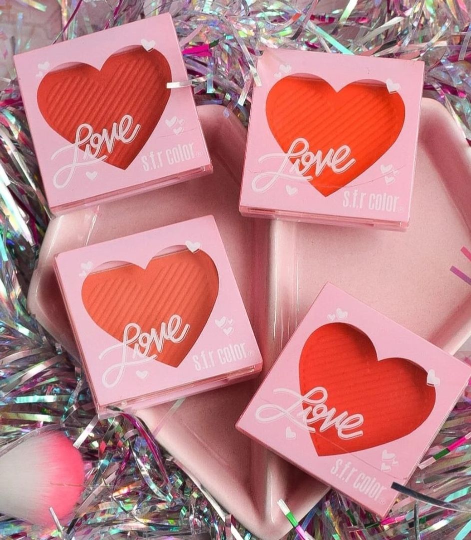 583- RUBOR COMPACTO LOVE HEART