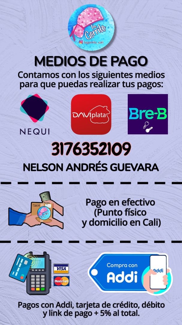 Medios de pago 
