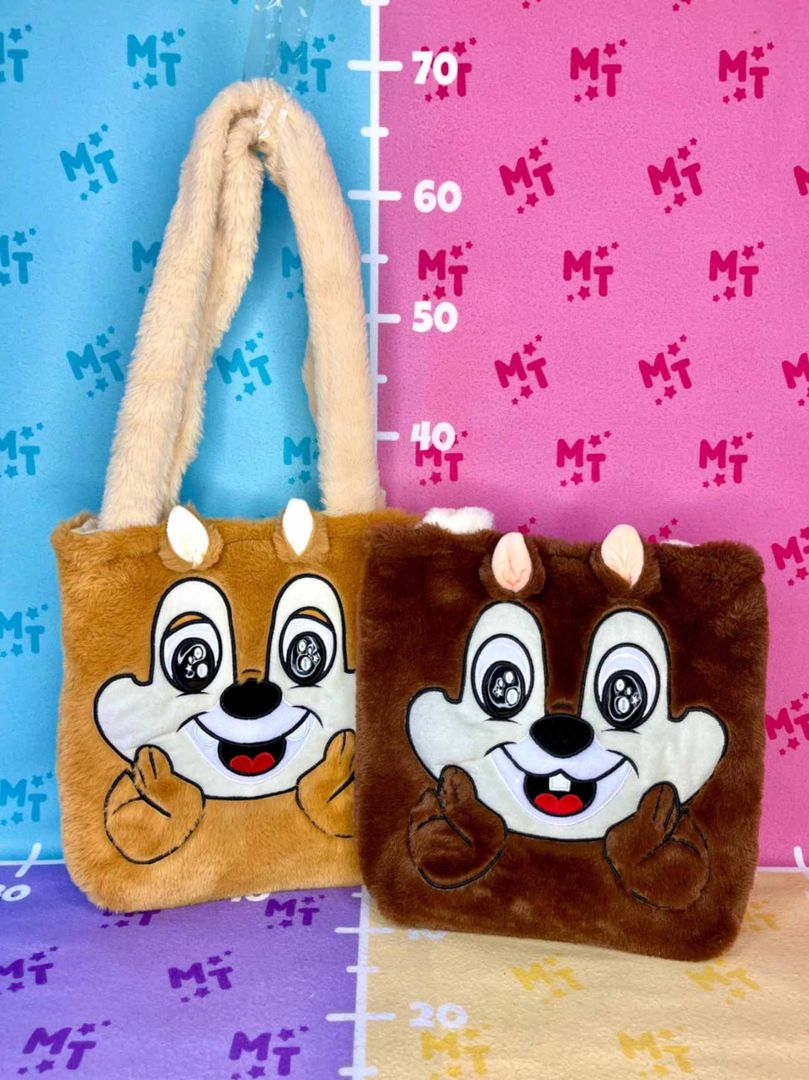 Bolsos Pel Personajes Ardillas