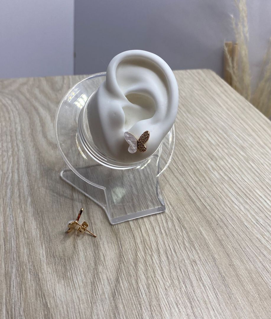 Topo mariposa oro rosa, covergold 