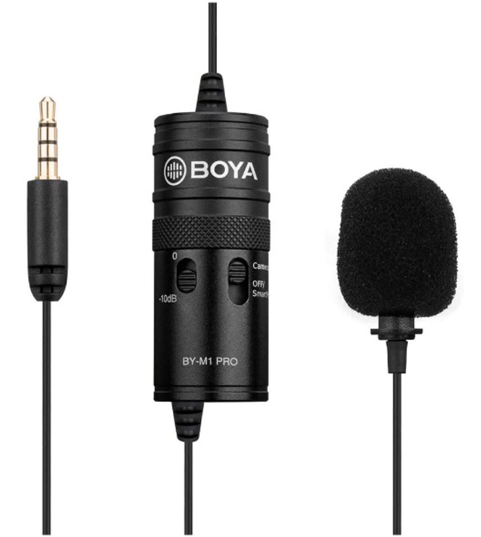 Micrófono solapa Boya BY-M1