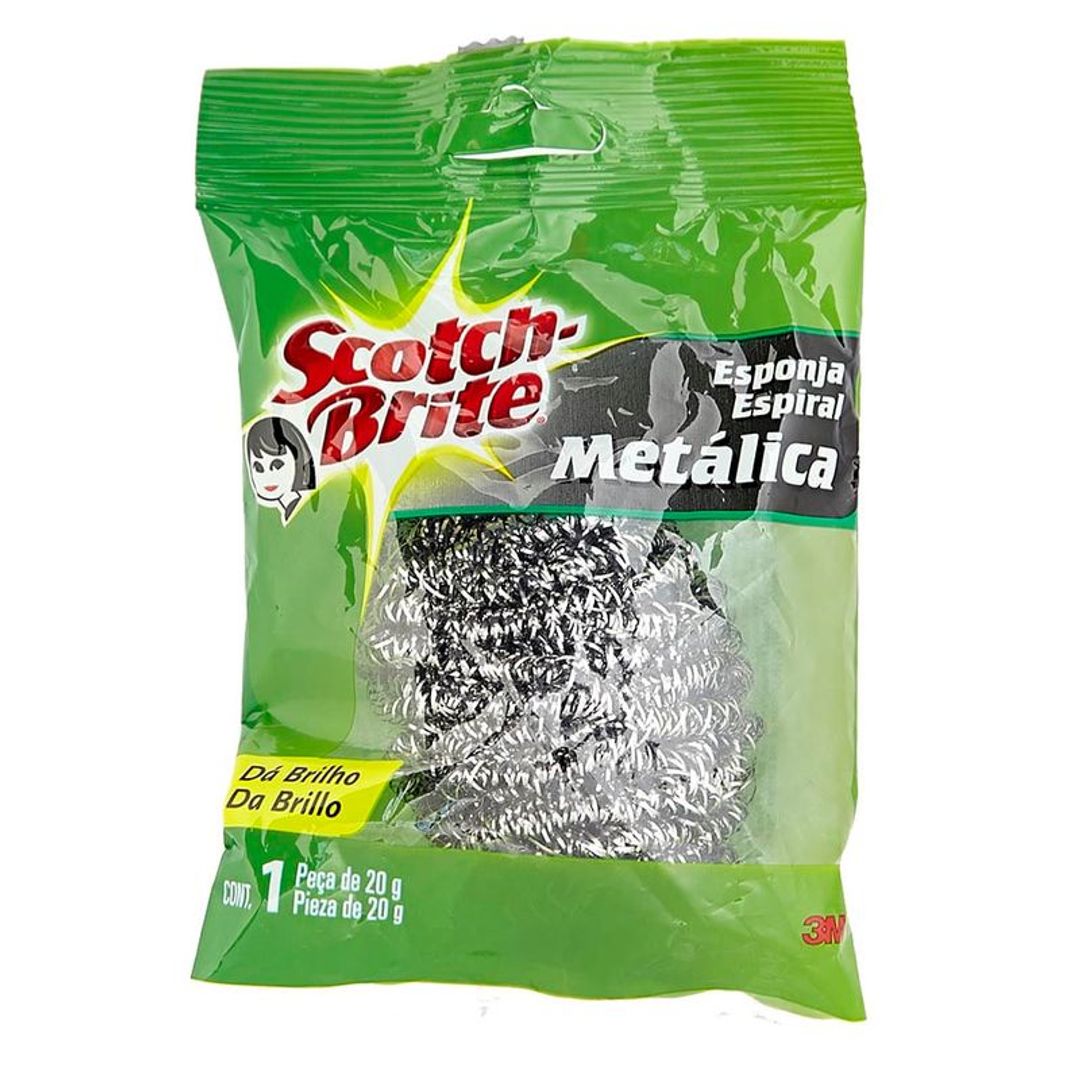 ESPONJA SCOTCH-BRITE INOXIDABLE*1