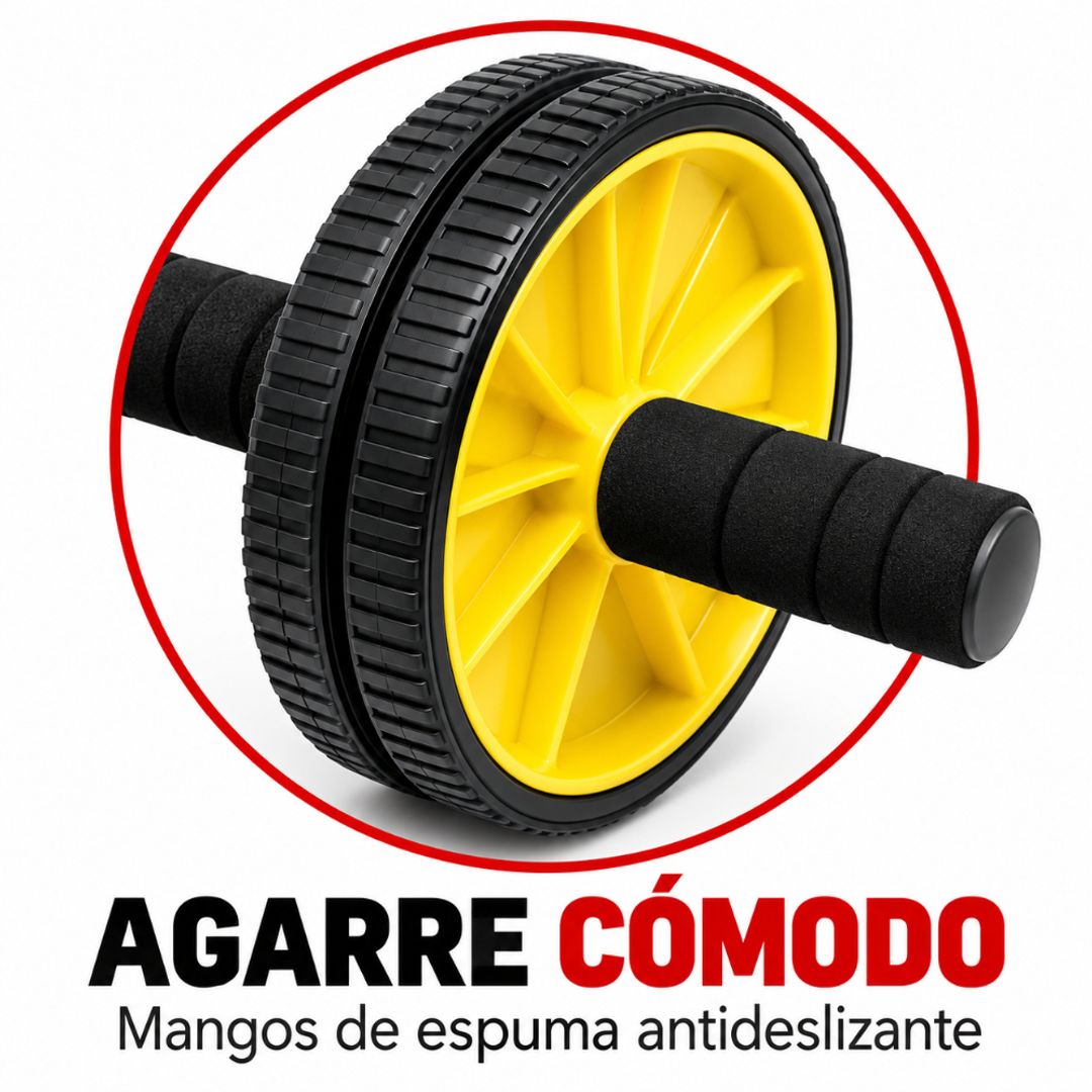 Rodillo Abdominal de Doble Rueda