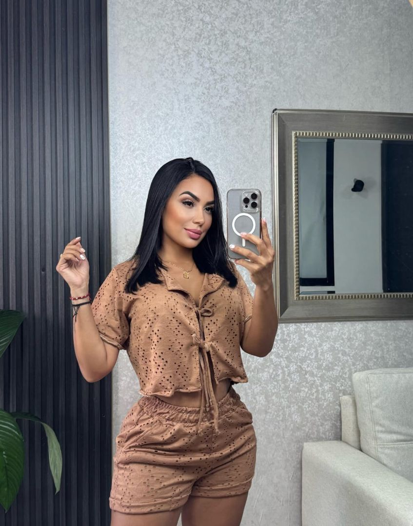 Conjunto tela ojalillo 