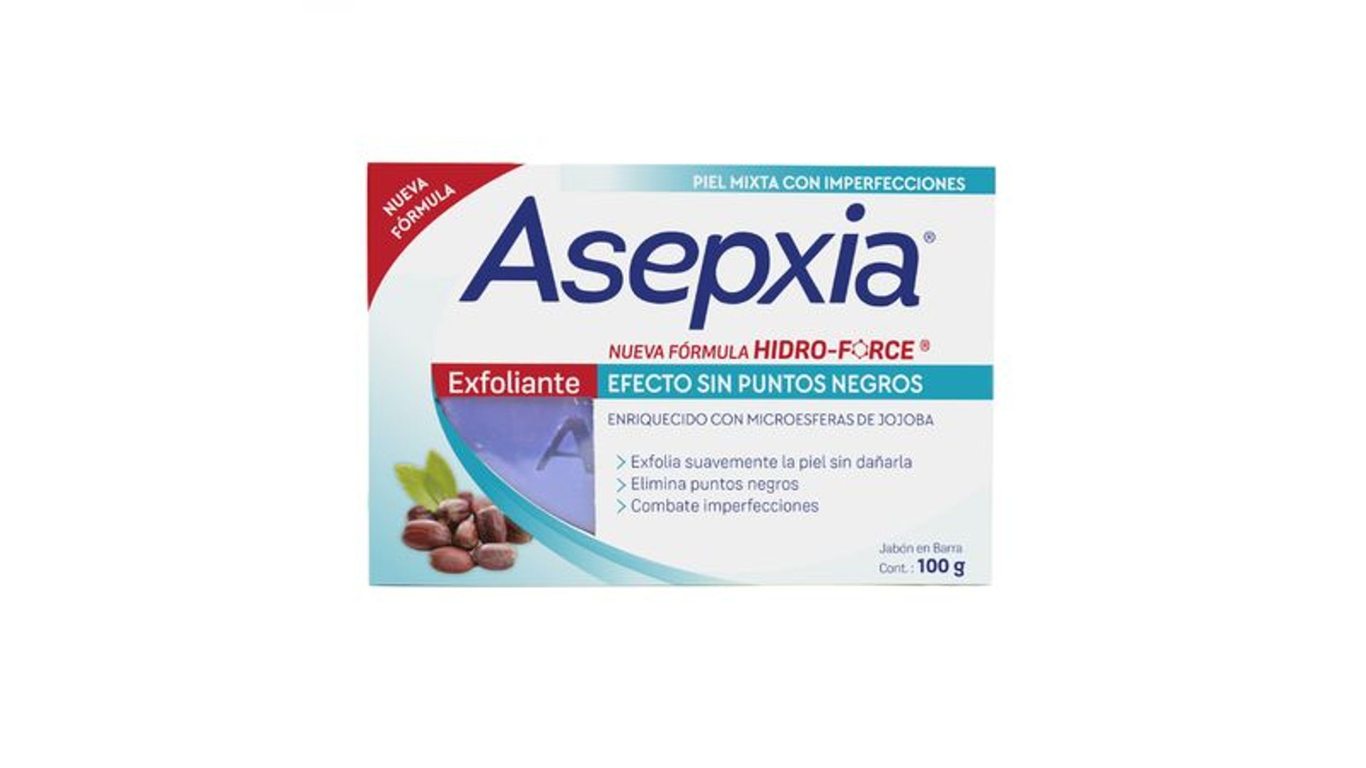 JAB ASEPXIA EXFOLIANTE X 100 GR AZUL