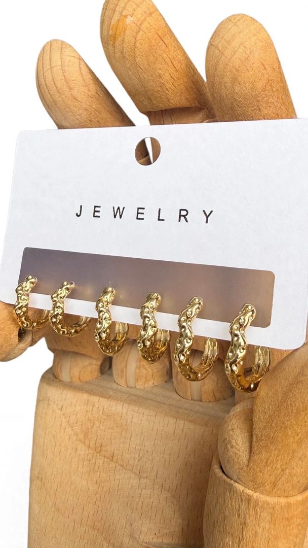 Set Hammered Hoops