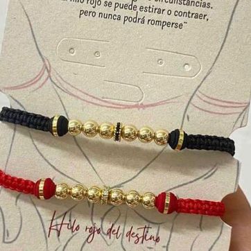 Imagen del producto Par pulseras neopreno 6mm y balin liso 5mm
