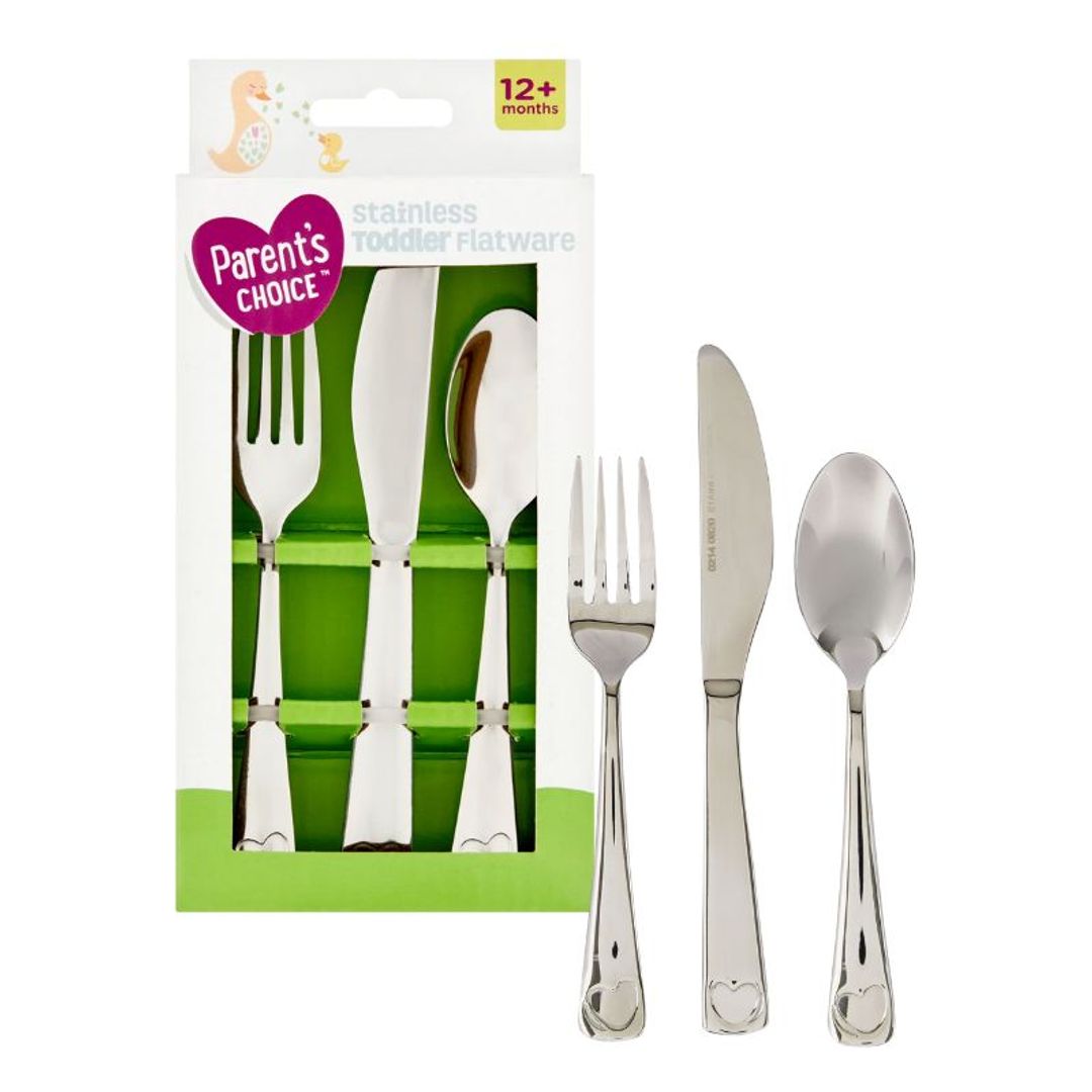 Set x3 Cubiertos PARENTS CHOICE