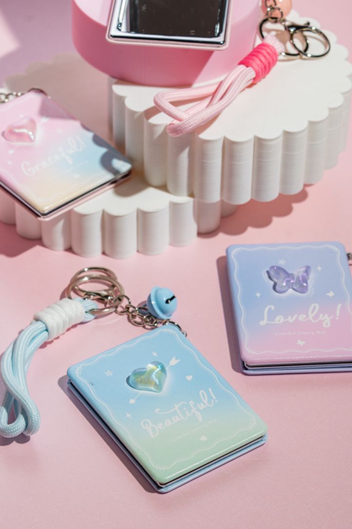 ESPEJO LLAVERO BEAUTIFUL