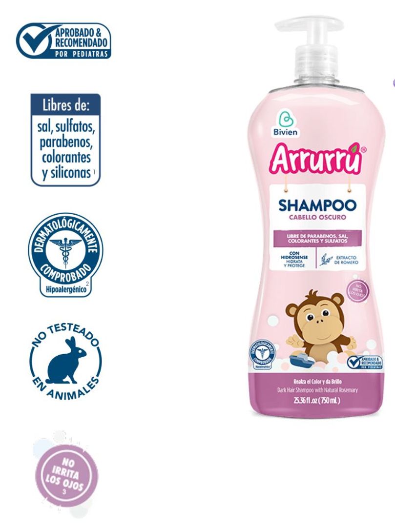 Shampoo Cabello Oscuro 750ml