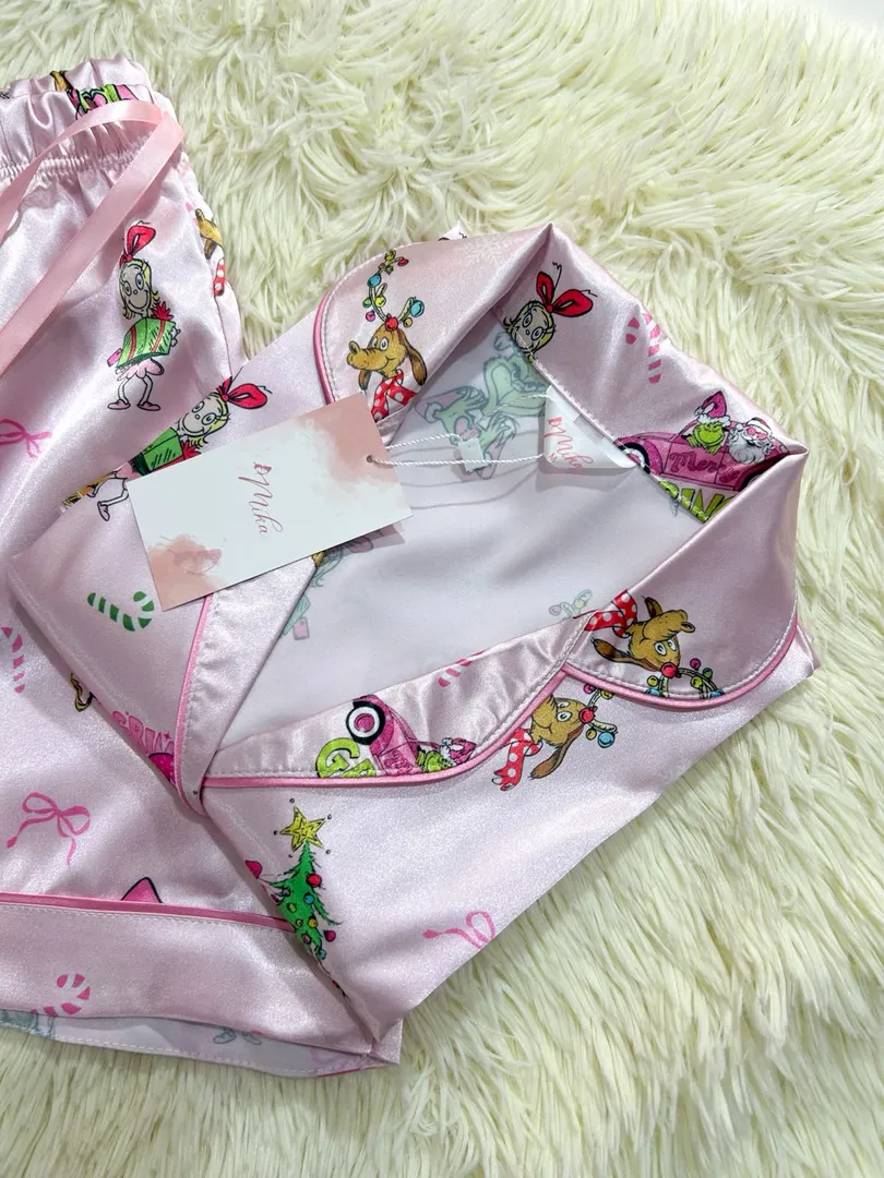 Set "Grinch rosita"/Seda