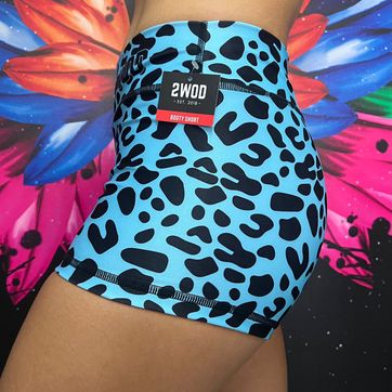BOOTY SHORT PRINT AZUL - imagen 1