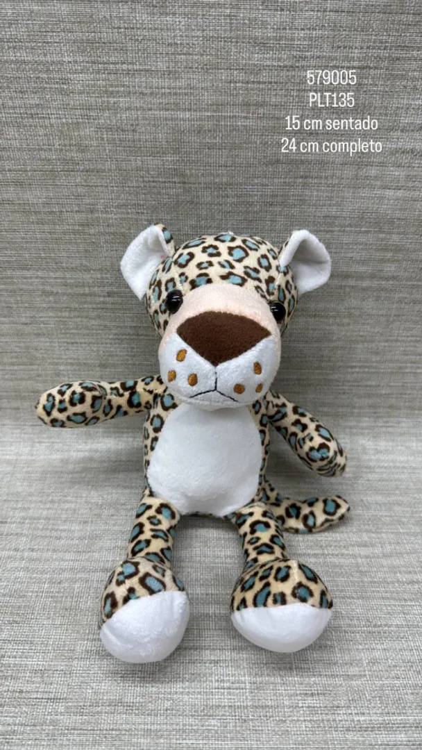 ZOOLOGICO SURTIDO DE 15 CM ( LEOPARDO) 