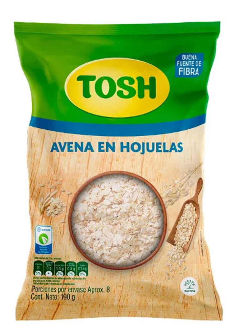 AVENA HOJUELA TOSH*190G