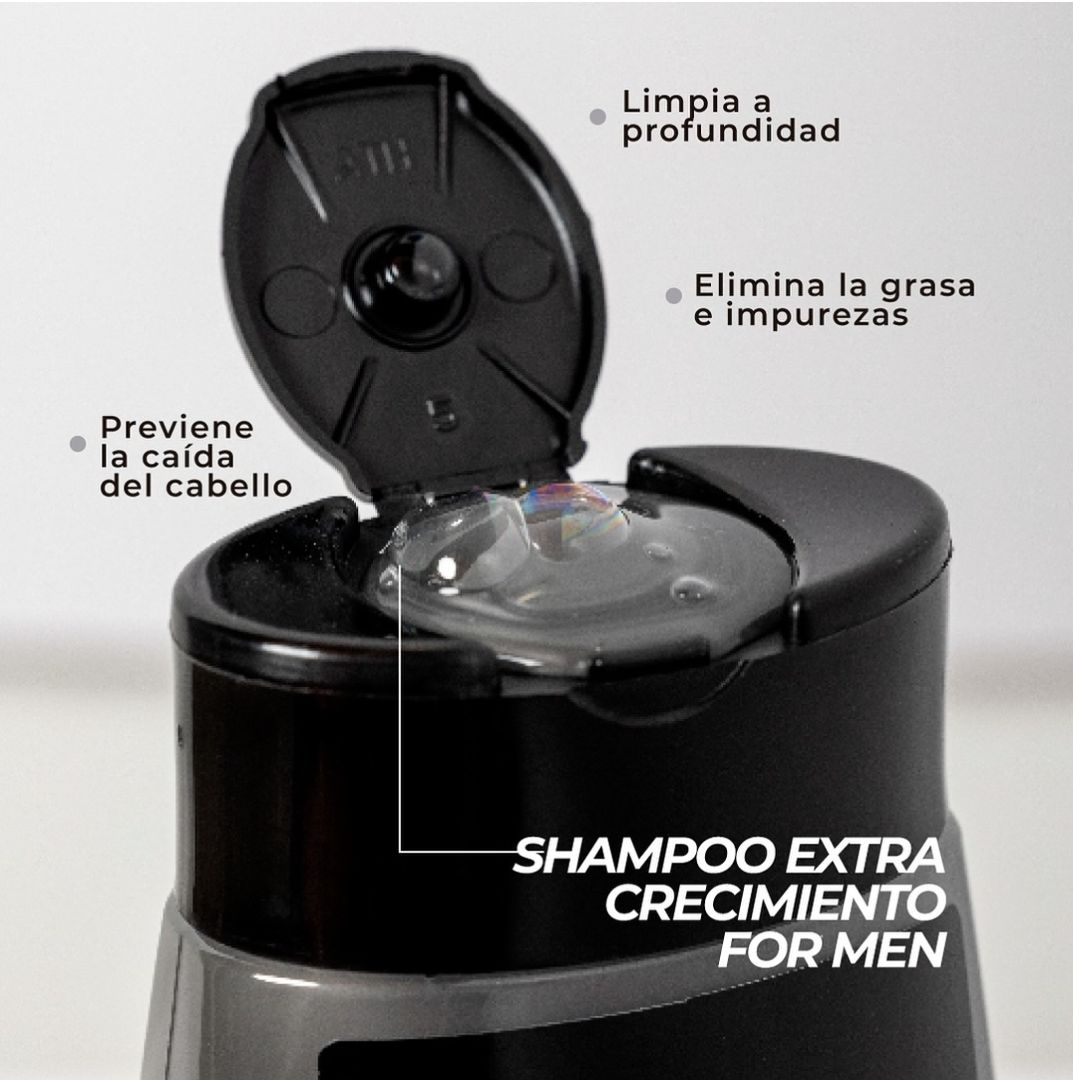 Shampoo Anticaida - Crecimiento Men de Mariana zapata 