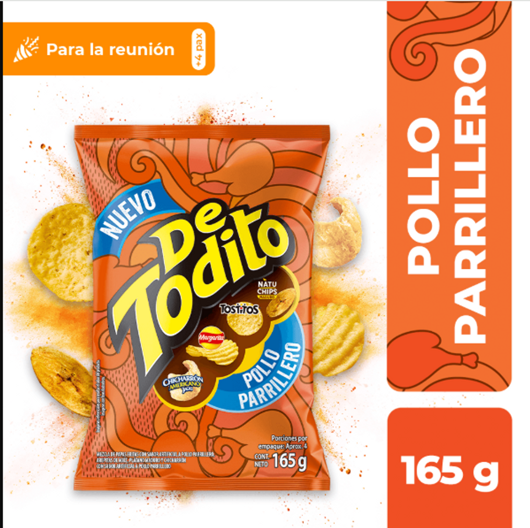 DE TODITO POLLO PARRILLERO*50