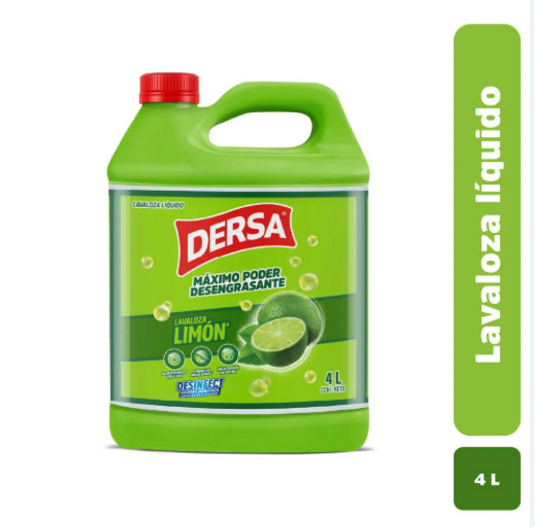 LAVALOZA DERSA LIQUIDO*4000ML