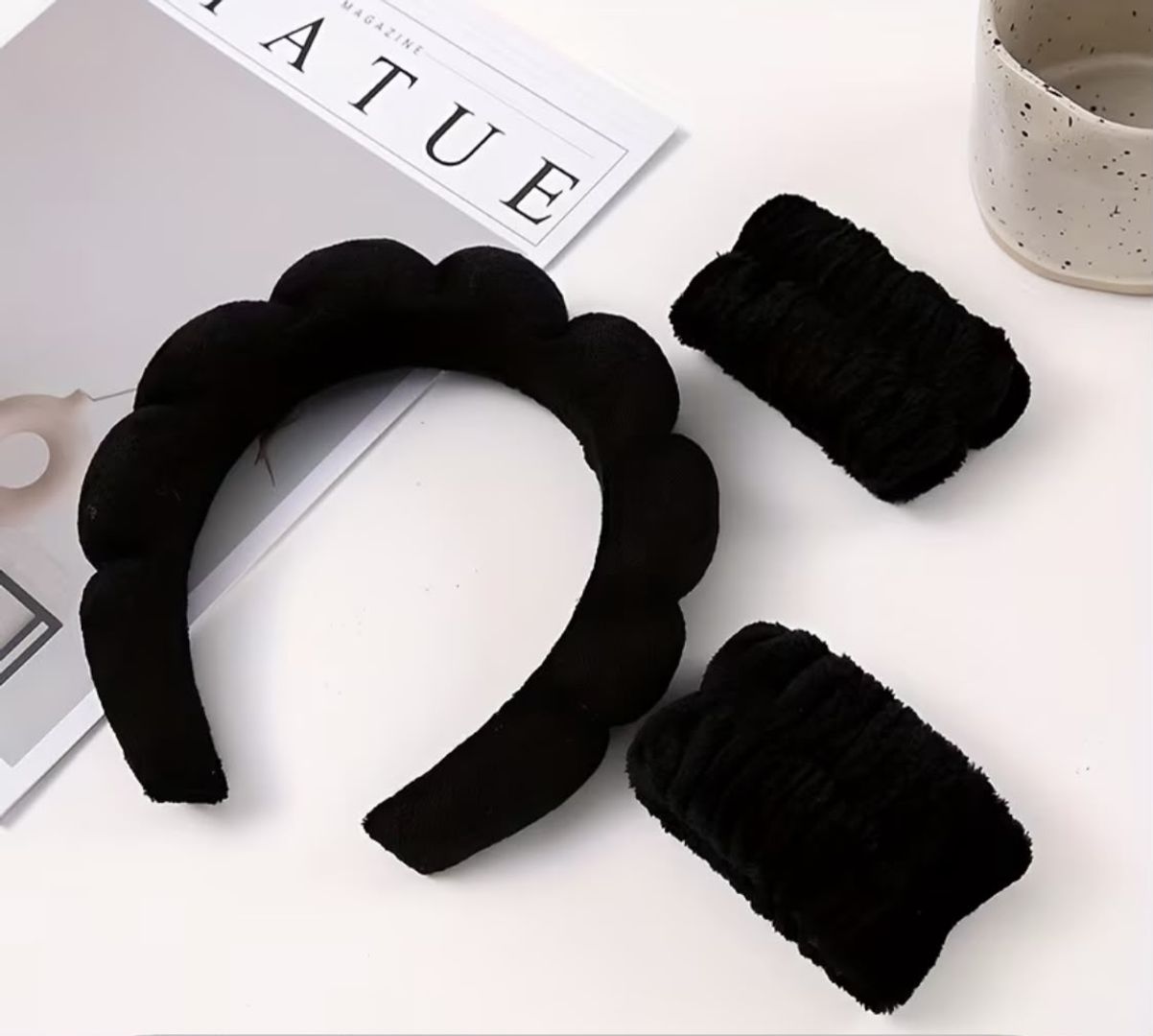 DIADEMA DE MAQUILLAJE 