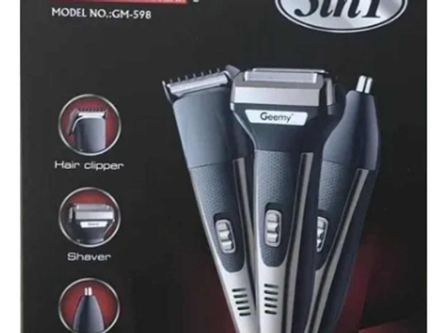 PATILLERA GEEMY 3 EN 1 RECARGABLE GM598