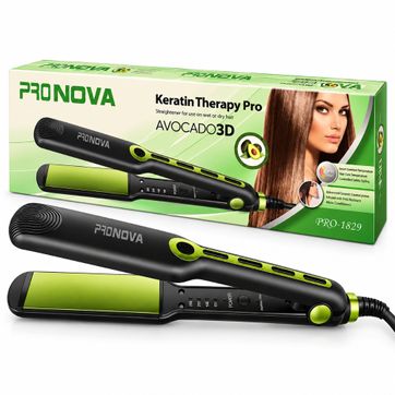 Plancha Alisadora Pronova Avocado 3d Cerámica - imagen 1