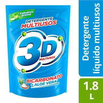 Imagen del producto A. DETERGENTE LIQUIDO MULTIUSOS 3D X 1.8 LITROS