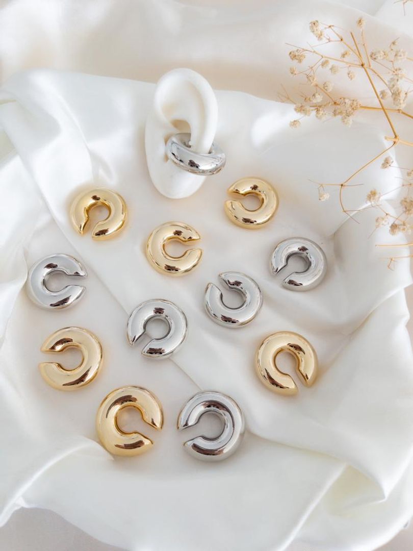 EARCUFF LISO CHUNKY - ITIEL