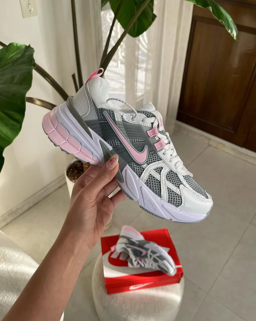 TENIS V2K RUN ROSADA|GRIS