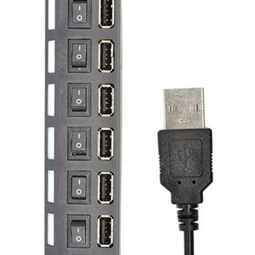 Imagen del producto Switch USB HUB Led X7 7 puertos