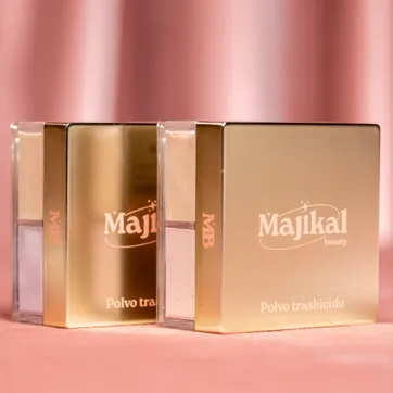 Polvo Suelto Traslúcido 4 Tonos MAJIKAL - imagen 1