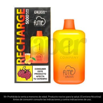 Imagen del producto Fume Recharge Orange Soda 5000 Puffs