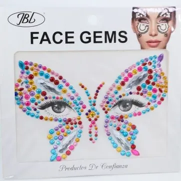 Gemas Faciales Mariposa - imagen 1