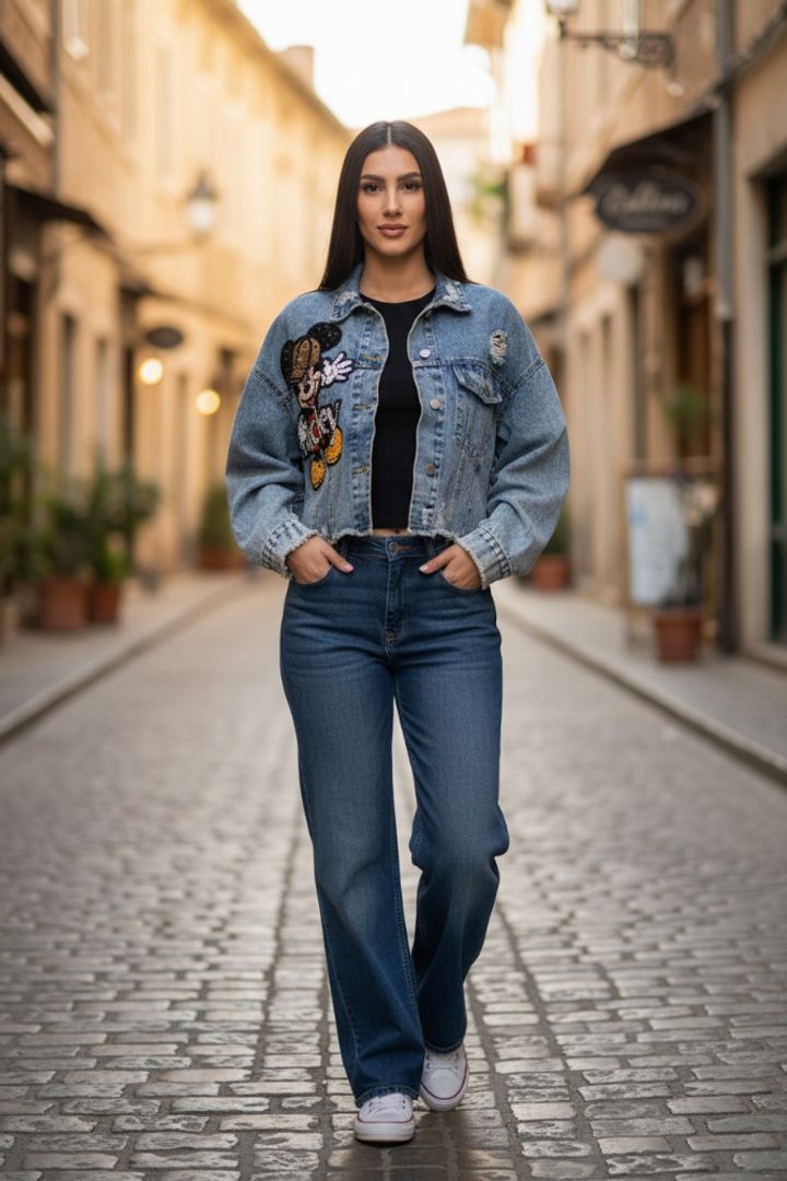 CHAQUETA MICKEY DENIM EDITIO