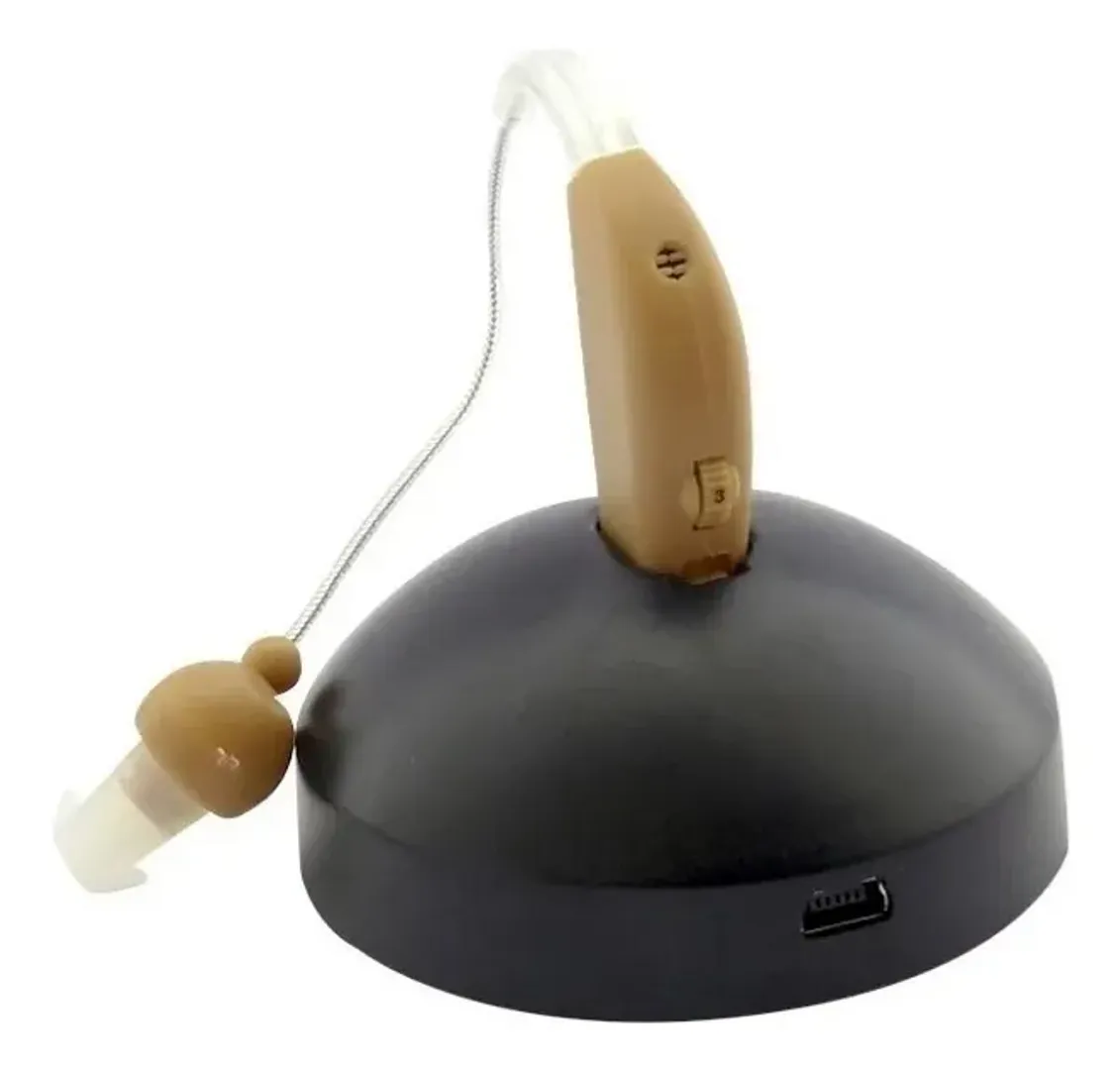 AUDIFONO ORTOPEDICO RECARGABLE SORDERA PROTESIS OIDO SORDOS