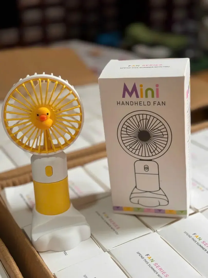 ventilador mini recargable / Portable fan mini