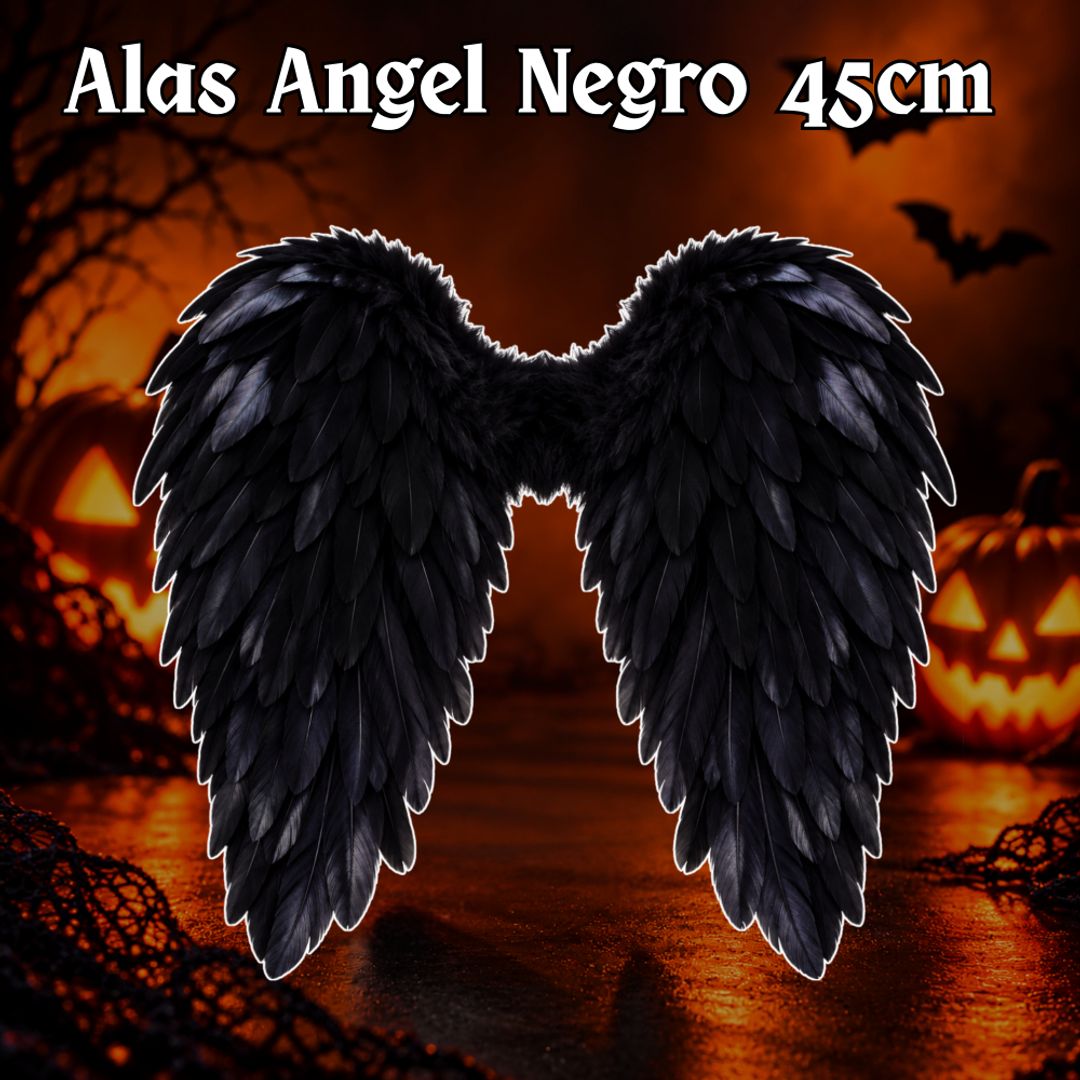 Alas Angel Negro