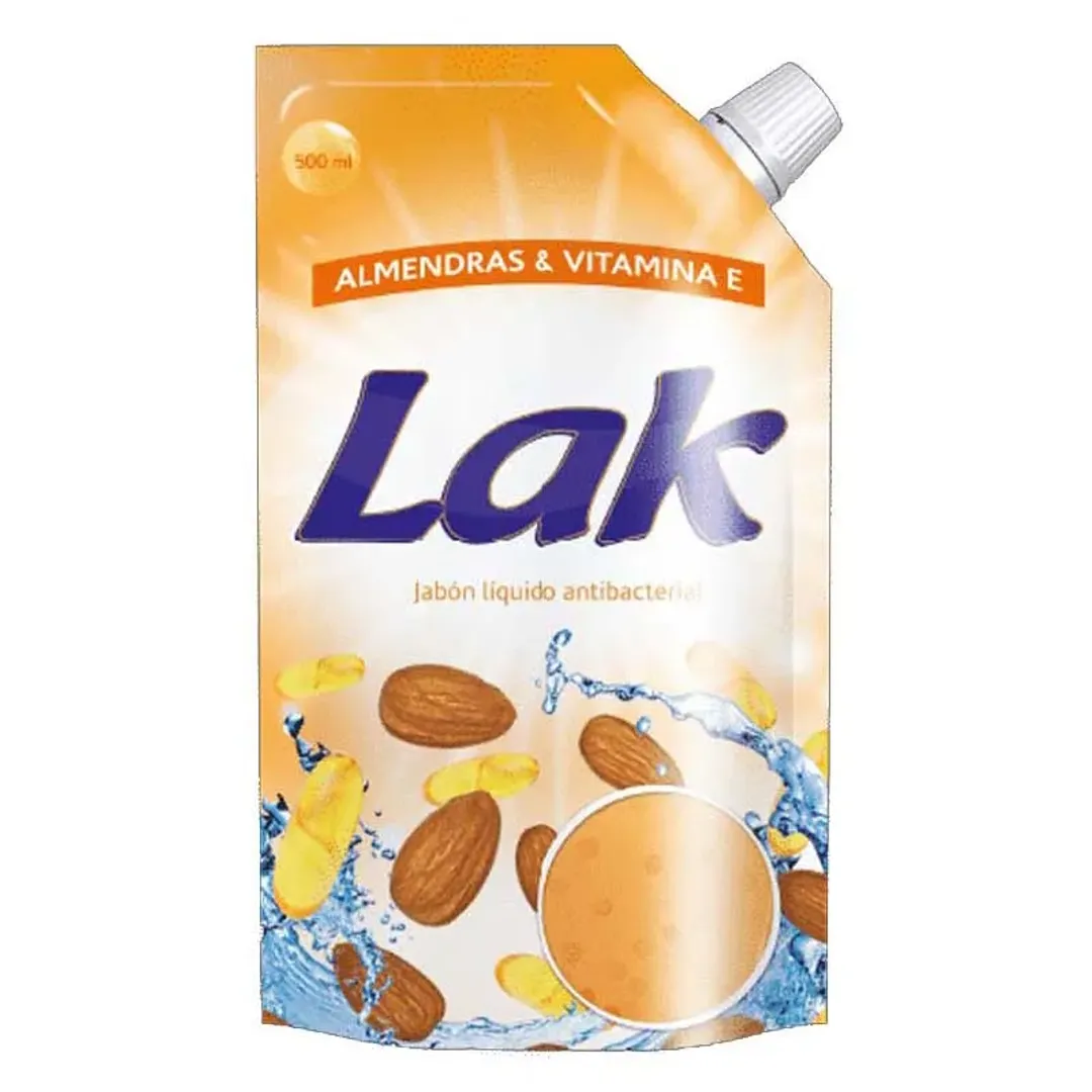 JABON LIQUIDO ALMENDRA*500ML LAK