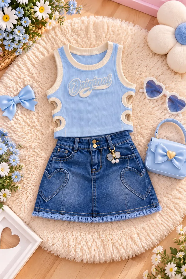 CONJUNTO FALDA NIÑA
