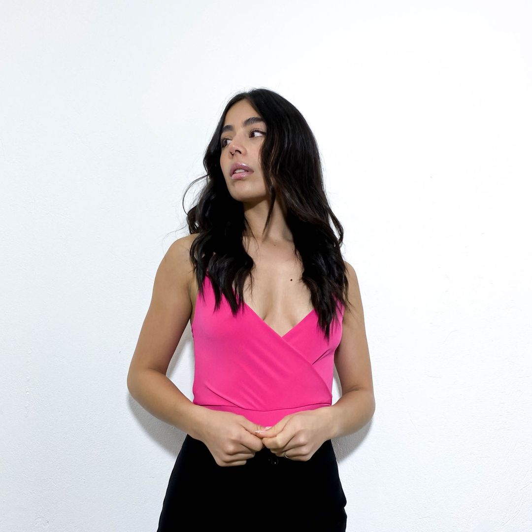 CROP TOP TIRAS ACETATO 