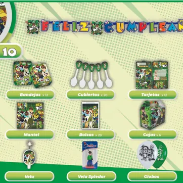 Imagen del producto DECORACIÓN BEN 10