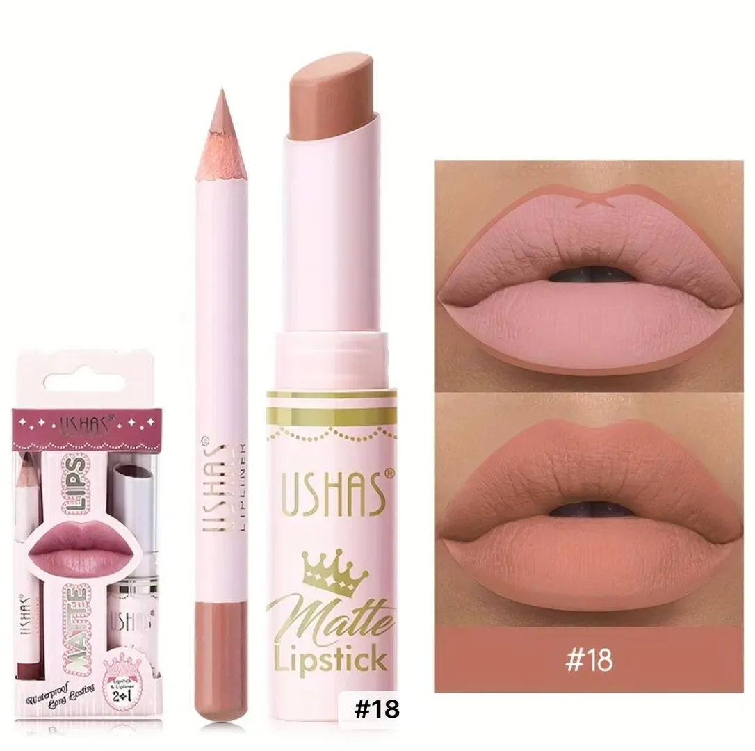 KIT LABIAL MATTE USHAS