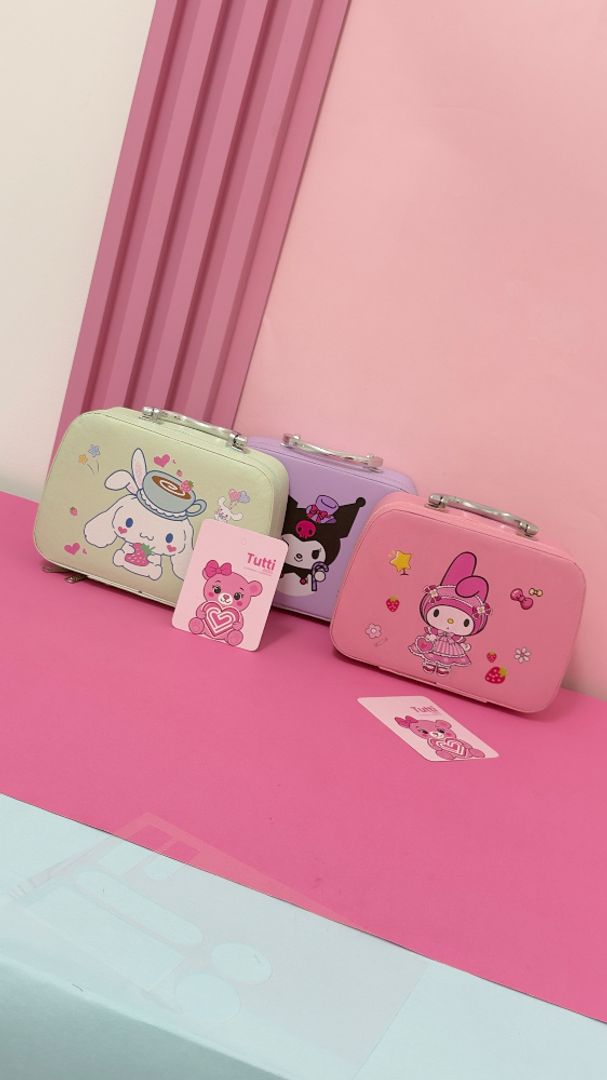 BAÚL PERSONAJES MAKEUP MAQUILLAJE INFANTIL 