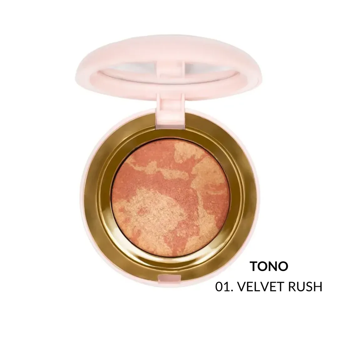 RUBOR COMPACTO VELVET GLAM SAMY