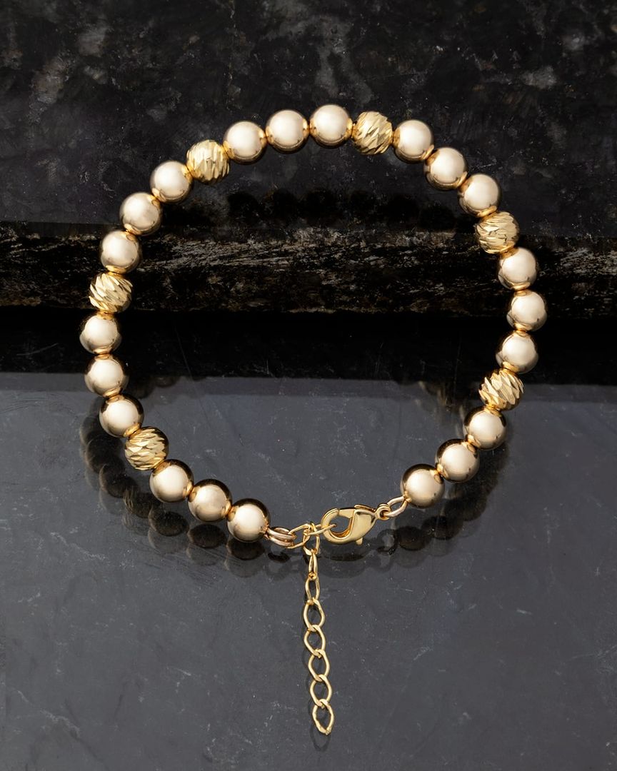 Pulsera rígida full balín 6mm