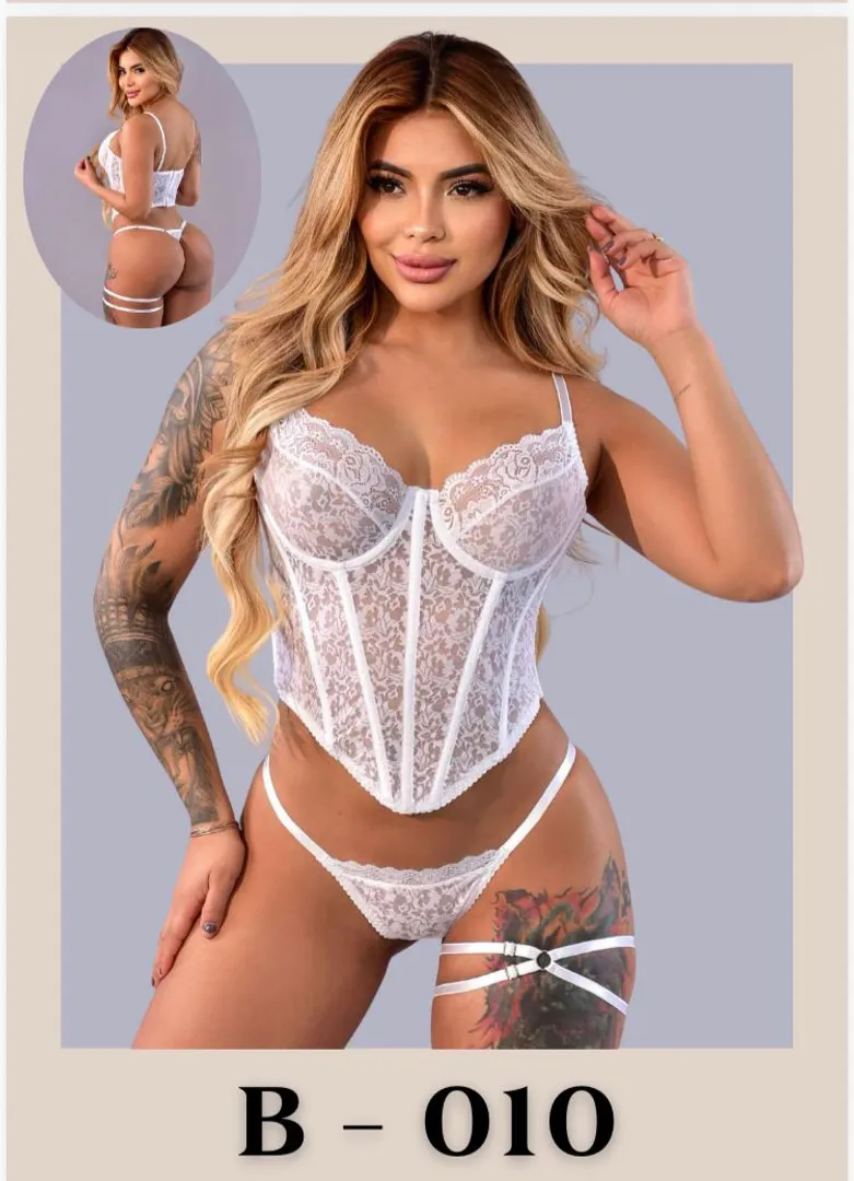 CORSET BLANCO DELUXE B 010