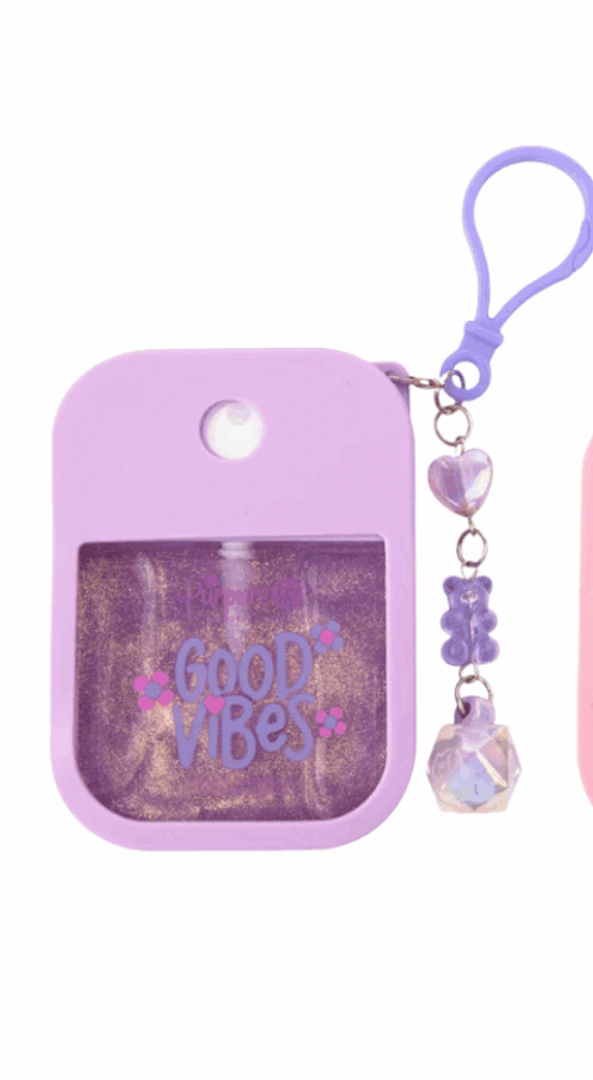 Splash viajero morado llavero Purpure