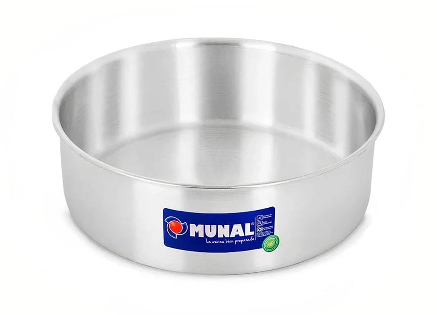 MOLDE PARA TORTA REDONDO 1/2 LIBRA MUNAL