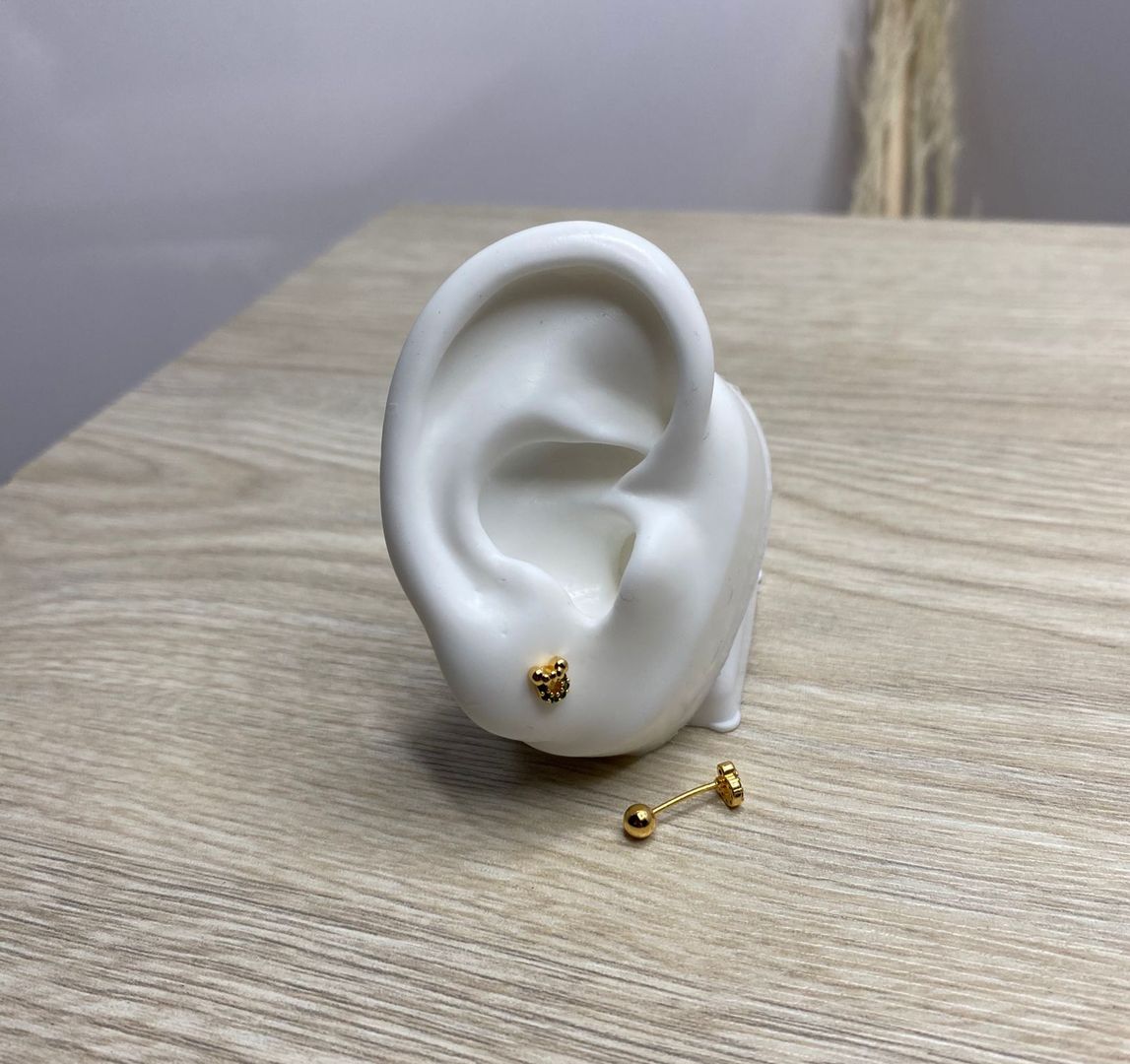 Topo de seguridad, carita de mini verde, covergold 